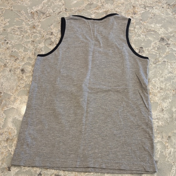 Air Jordan Grey Tank Top with Black Trim and Graphic Youth M 10/12 - Picture 5 of 10